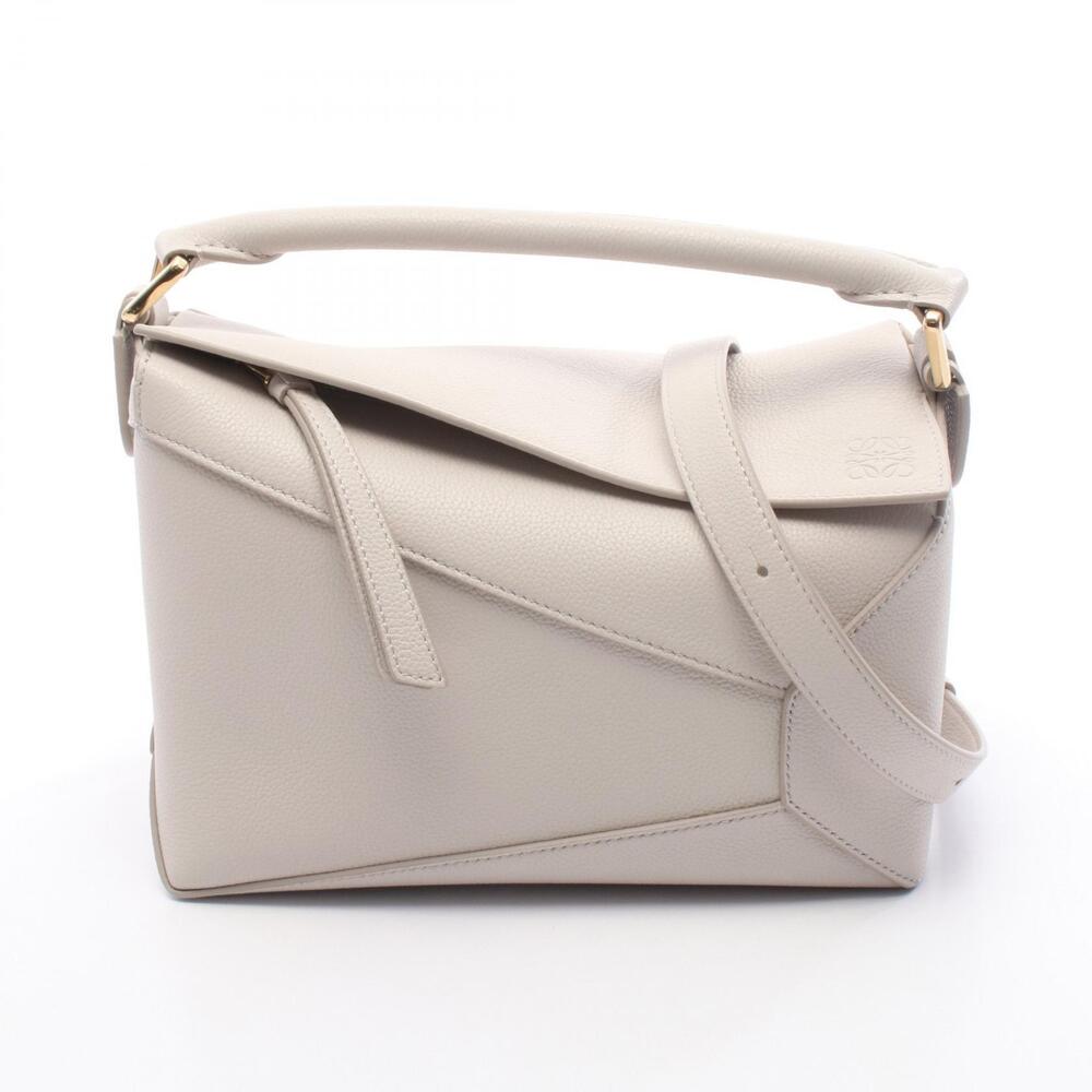 Loewe Puzzle Handbag Leather Gray